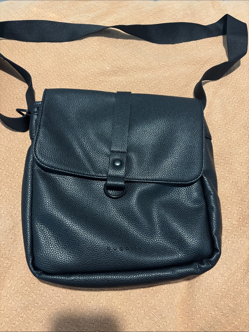 Men’s Bugatti black crossbody bag